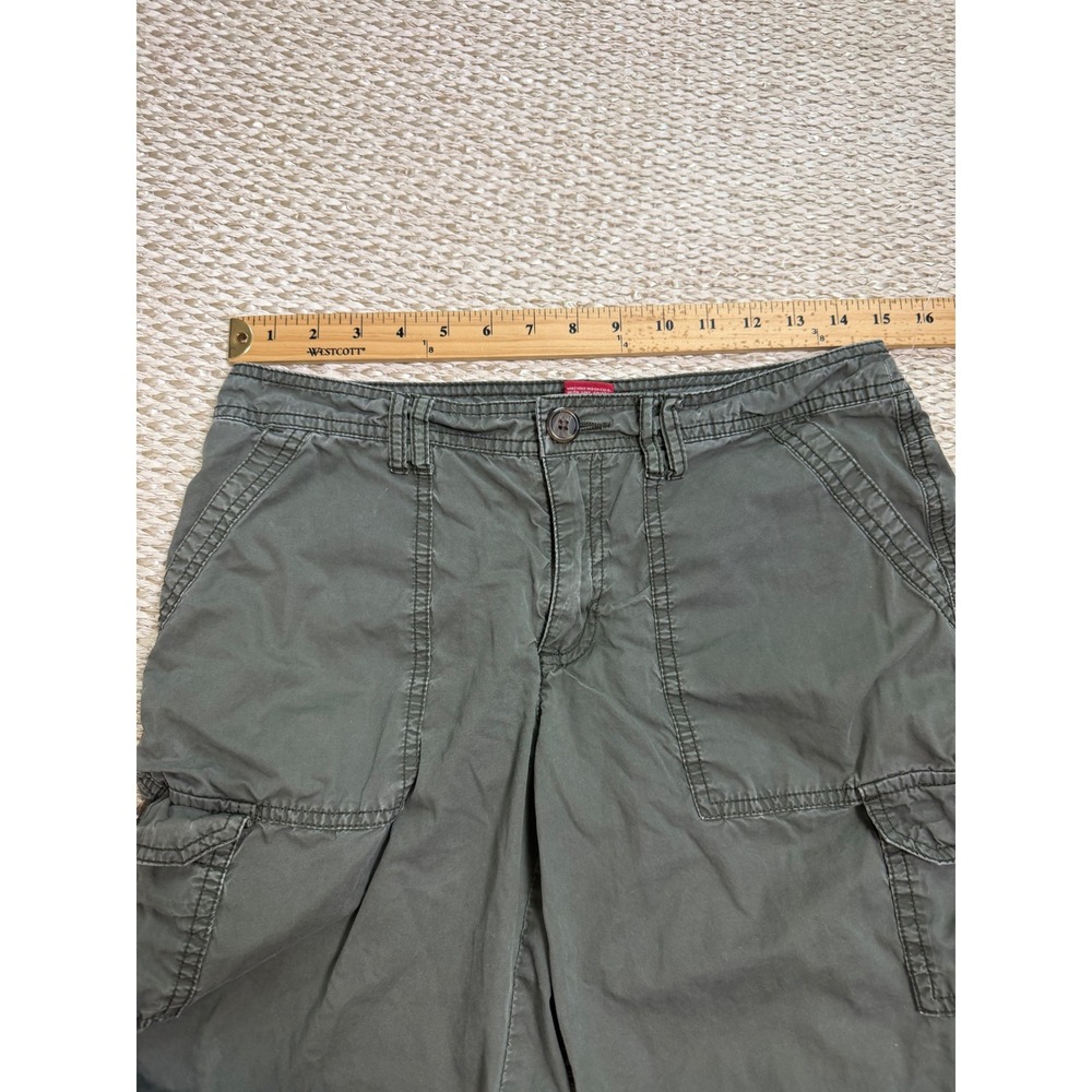 Vintage Y2K Merona  Cargo Shorts Size 4 Fit 4 Cotton Utility Outdoor Summer - Picture 5 of 7